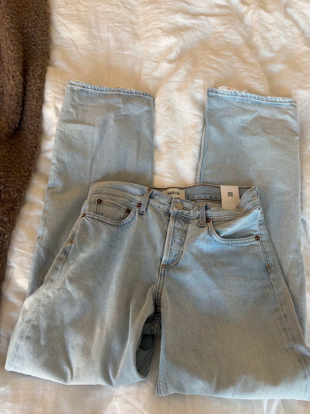 NWT Agolde low rise loose jean